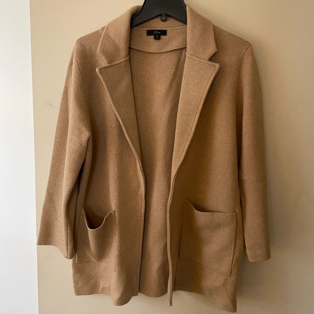 J.Crew Merino Sweater Blazer